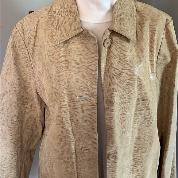 Mossimo Supply Co. Jackets & Blazers - Mossimo Snakeskin leather jacket